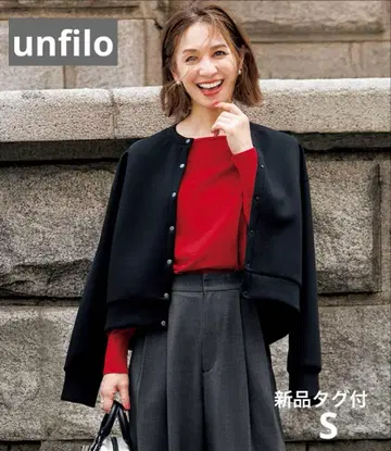 unfilo [ 노로 카요 씨 착용 ] 스냅 가디건 soeju plst