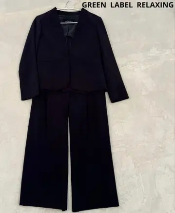 GREENLABEL RELAXING 자켓 수트 셋업 네이비