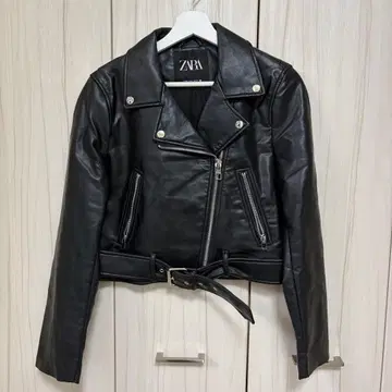 ZARA 블랙 라이더 자켓 M