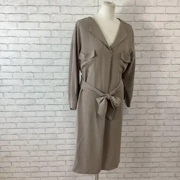 10.29 t703 나노 유니버스 긴팔 원피스 천 벨트 포함