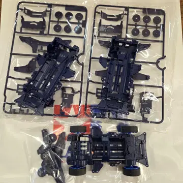 미니 사륜구동 VZ 섀시 다크 블루 덤 포함