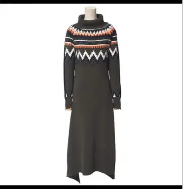 Sacai 터틀넥 니트 원피스 사이즈 1