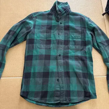 UNIQLO 플란넬 체크 셔츠 S 사이즈