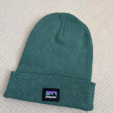 patagonia 그린 니트 모자