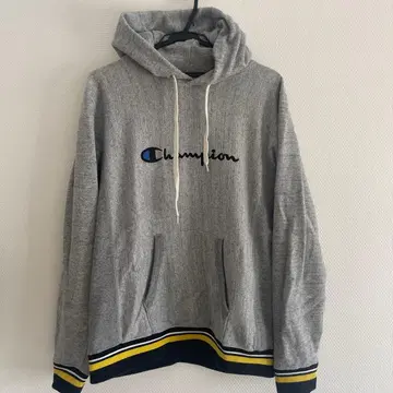 Champion 리버스 위브 후드티 L 사이즈 그레이