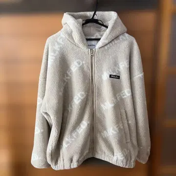 MILKFED 플리스 자켓 라이트 베이지