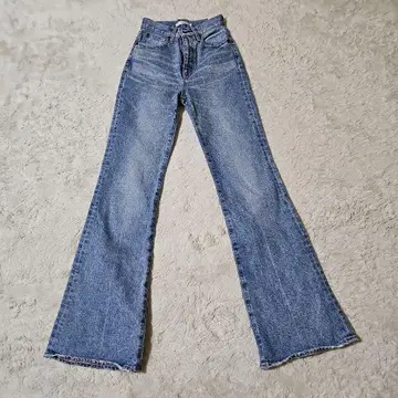 MOUSSY 라이트 블루 플레어 팬츠