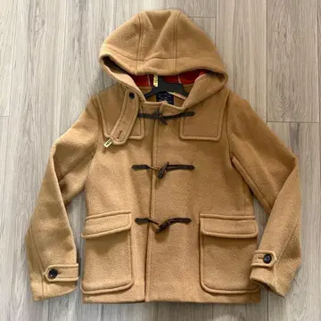 N. 베이지 더플 코트 숏 기장