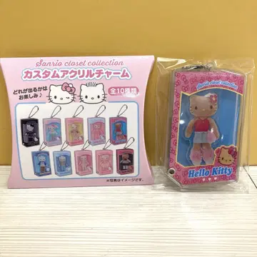 산리오 시크릿 커스텀 아크릴 참 인형 BOX 디자인