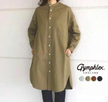 [ Gymphlex ] 셔츠 원피스 (새상품급) 사이즈 14