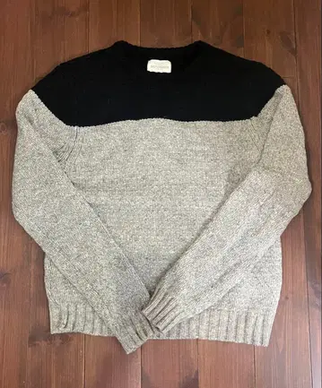 SATURDAYS SURF NYC 바이컬러 스웨터 울 니트 S 사이즈