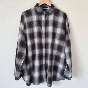 JEANASIS 지나시스 모듬 체크 셔츠 LS 그레이 계열