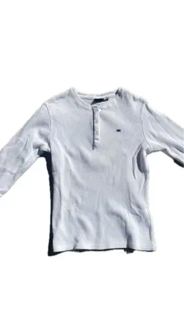 헬리 한센 여성용 와플 헨리넥 화이트