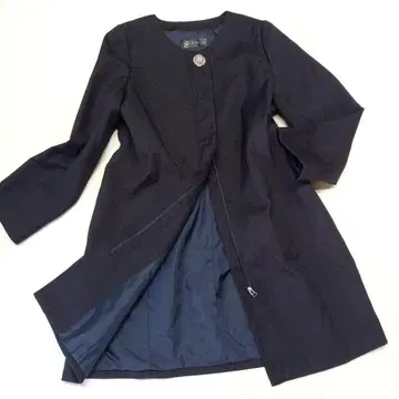 JOYBELLA 조이베라 트위드 브로치 포함 노카라 코트 13호