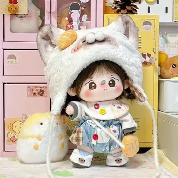 20cm 봉제 인형용 옷 갈아입기 의류 세트 활 옷 6점 세트