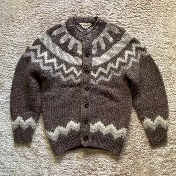 North Wear 울 가디건 브라운