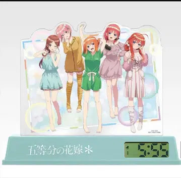 5등분의 신부 제일복권 라스트원상 알람 시계