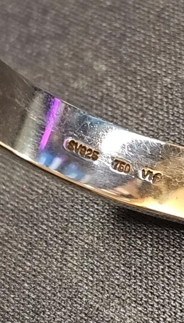 실버 925 팔찌 심플한 디자인