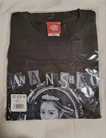 미개봉 니시노 카나 니시노가 ROCK 티셔츠 블랙 M 한정판