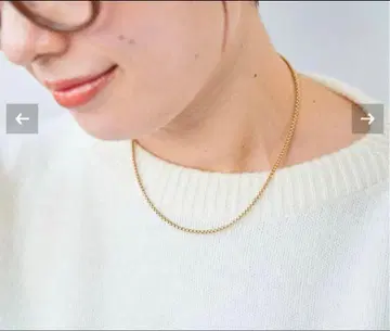 LAURA LOMBARDI BOX CHAIN 목걸이/plage