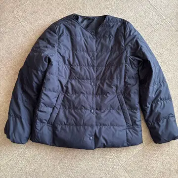 새상품급 슈라루 워셔블 다운 자켓 네이비 사이즈 M