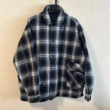 BEAMS 체크 무늬 자켓 M