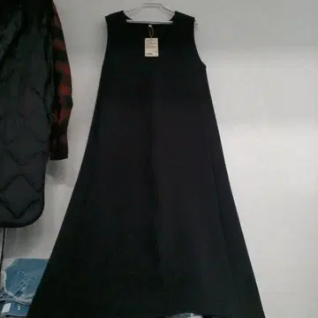 무인양품 분또 오버롤 스커트 M