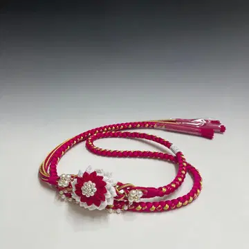 미사용 새상품 부품 포함 후리소데용 허리띠