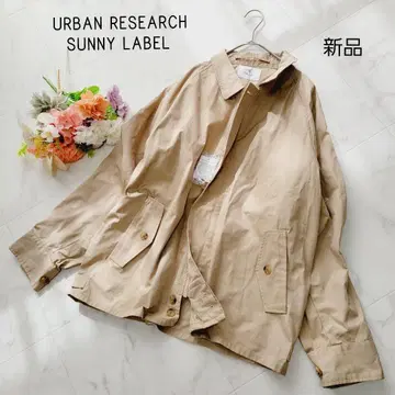 새상품*서니라벨 숏 트렌치 블루종*베이지