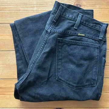 Wrangler 11MWZ 블랙 데님 90년대 일본제