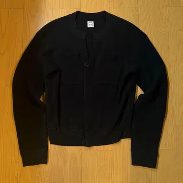 SUNSEA 21AW WAFFLE CARDIGAN 3 BLACK