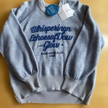 [새상품] coen 그레이 프린트 스웨터 M 사이즈