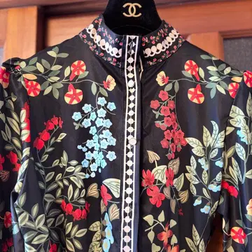 꽃 패턴 롱 원피스 드레스 수입