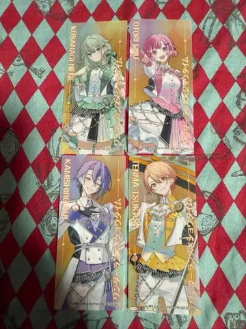 프로세카 5주년 기념 페어 특전 클리어 책갈피 2