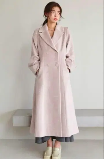 새상품 LILLIAN CARAT 리리안캐럿 롱 코트