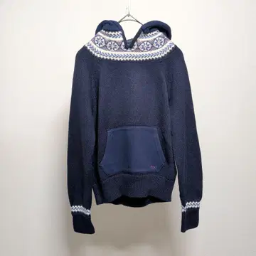 폴로 랄프로렌 니트 후드티 노르딕 맨투맨