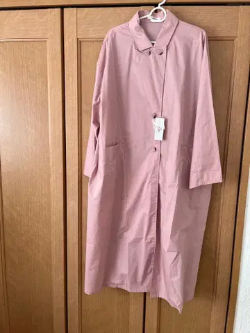 AS KNOW AS PINKY 핑크 트렌치코트