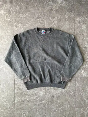 러셀 애슬레틱 그레이 맨투맨 MUJI 90s 투톤