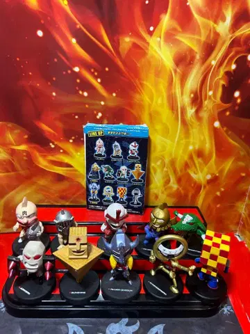 초인기 근육맨 피규어 컬렉션 황금의 마스크 편 10종