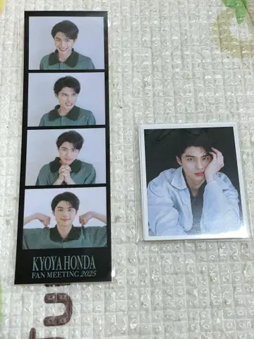 혼다 쿄야 스티커 미니 브로마이드 세트