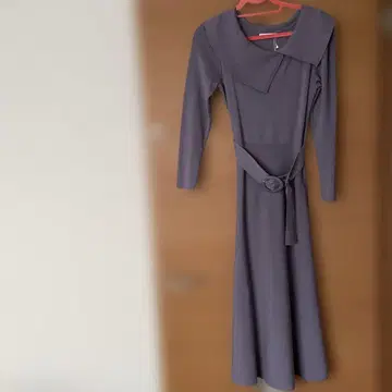 프로포션 라벤더 니트 원피스