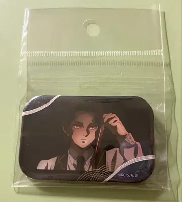 [ 익명 배송 ] 귀멸의 칼날 무잔 메모리즈 스퀘어 캔뱃지