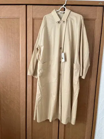 AS KNOW AS PINKY 베이지 트렌치코트