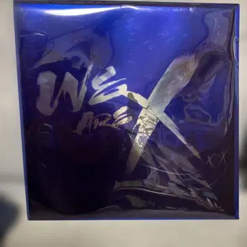 We are X 팜플렛 파랑