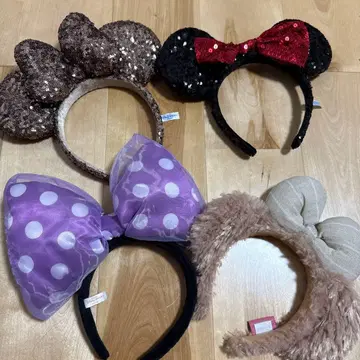 디즈니 머리띠 4개 세트
