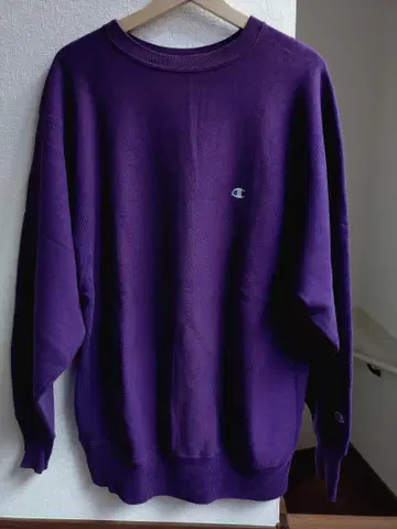 90년대 챔피온 USA제 무지 리버스 빈티지 맨투맨 레어