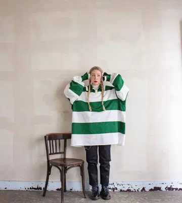 [ madder madder ] 요코시마의 빅 럭비 셔츠