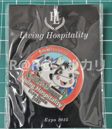 만국 박람회 EXPO 2025 스위스관 소 핀 배지 스위스 파빌리온