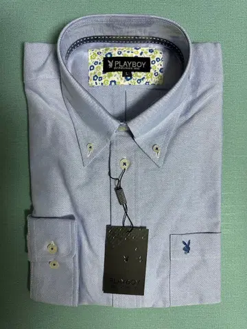 PLAYBOY 블루 셔츠 L 사이즈