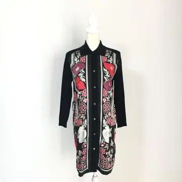 신상 새상품급 LEONARD 레오나르 아름다운 프린트 수입 원피스